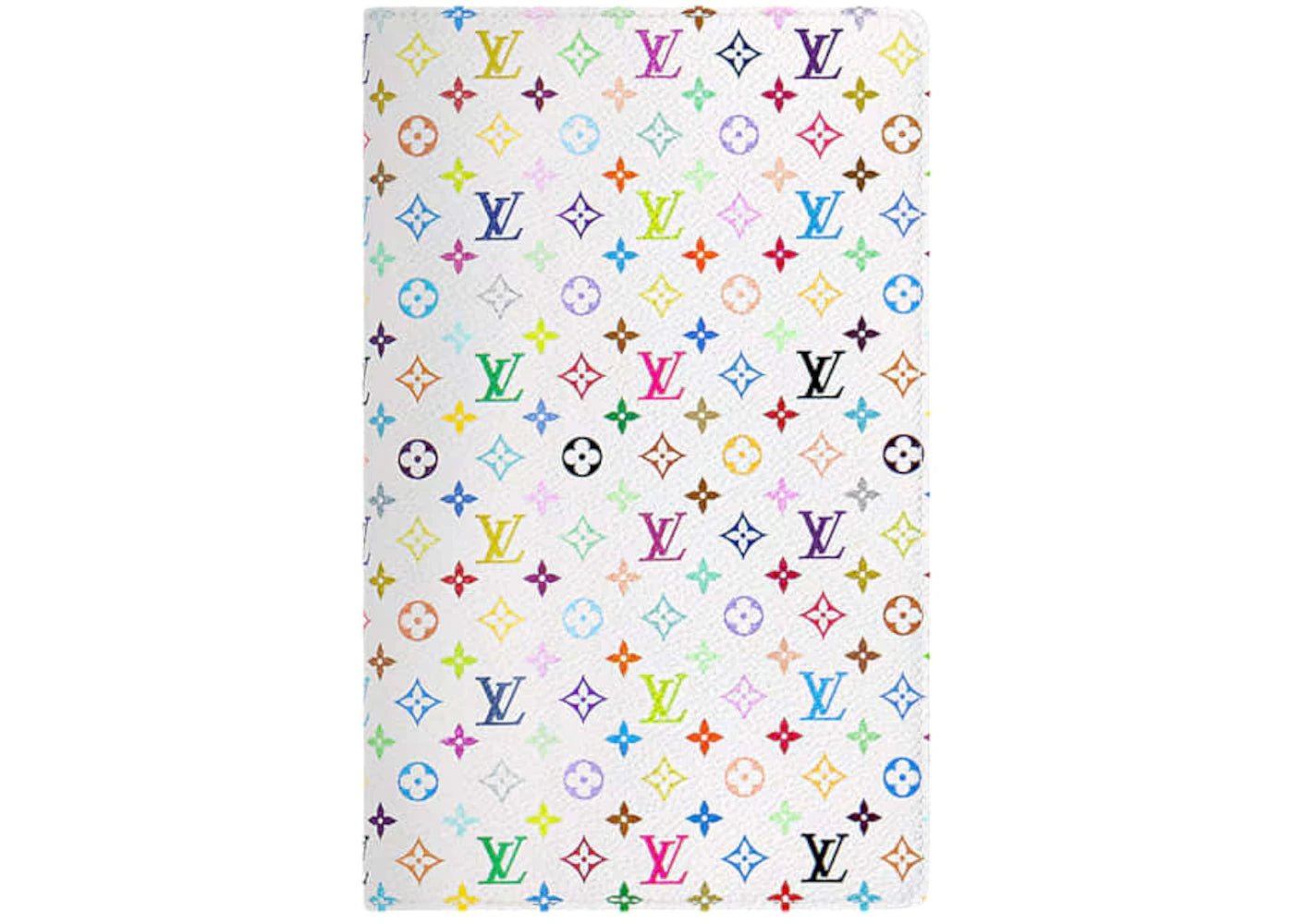 Louis Vuitton x Takashi Murakami Monogram Multicolor Emily Notebook Cover MM White Multicolored