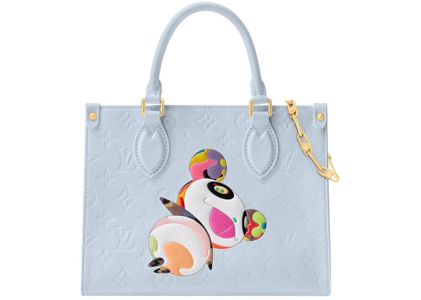 Louis Vuitton x Takashi Murakami OnTheGo PM Chain PM Chain Washed Blue