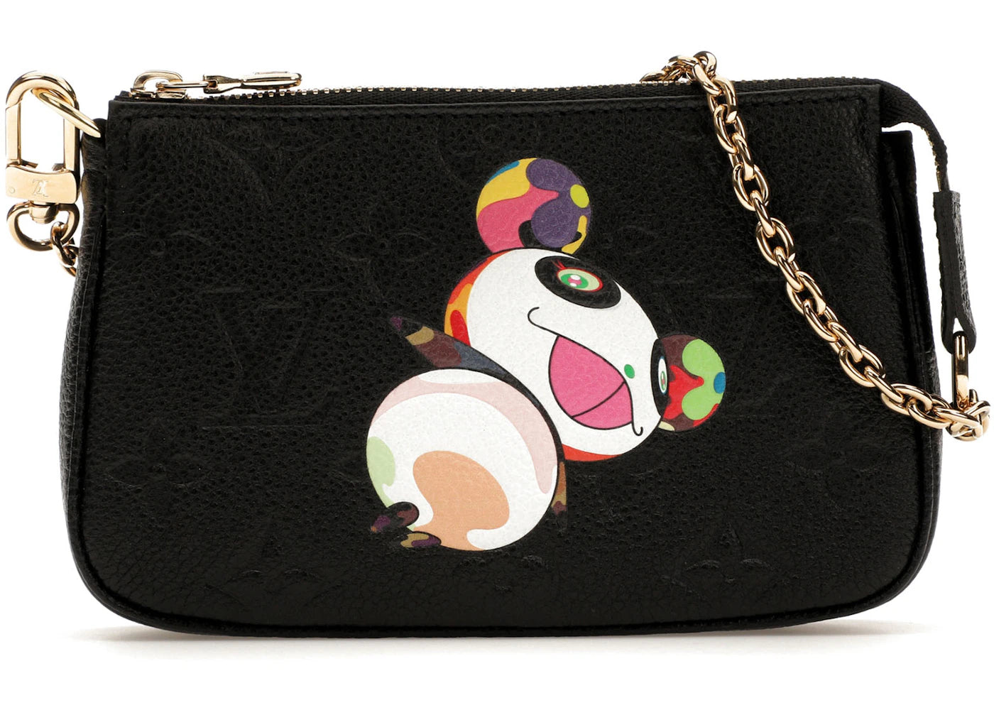 Louis Vuitton x Takashi Murakami Mini Pochette Accessoires Black