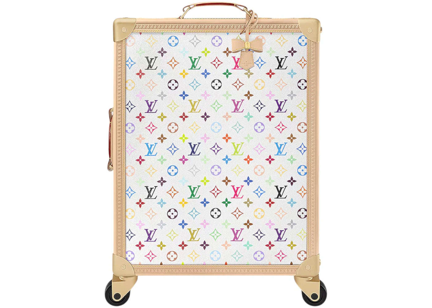 Louis Vuitton x Takashi Murakami Rolling Trunk White Multicolored