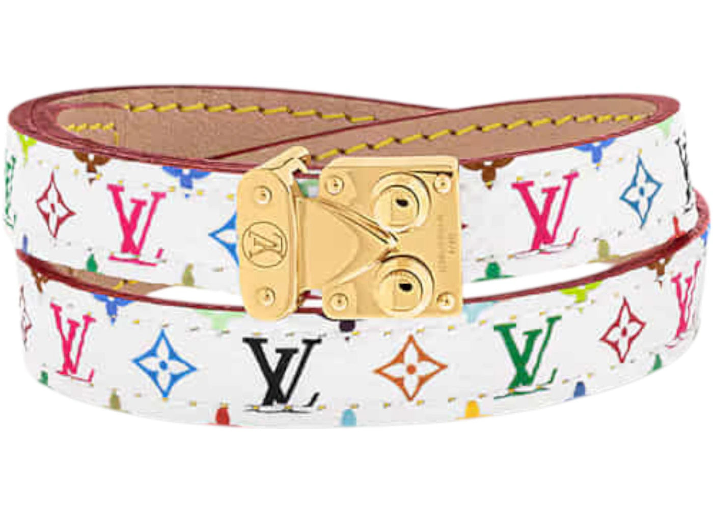 Louis Vuitton x Takashi Murakami Signature Bracelet White Multicolored