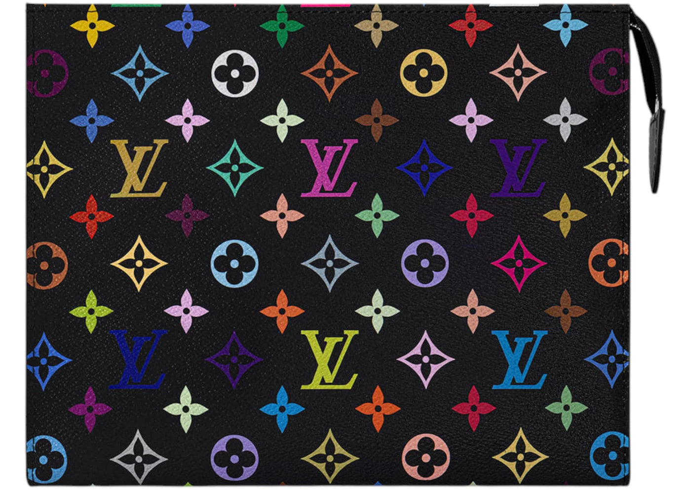 Louis Vuitton x Takashi Murakami Toiletry Pouch Black Multicolored