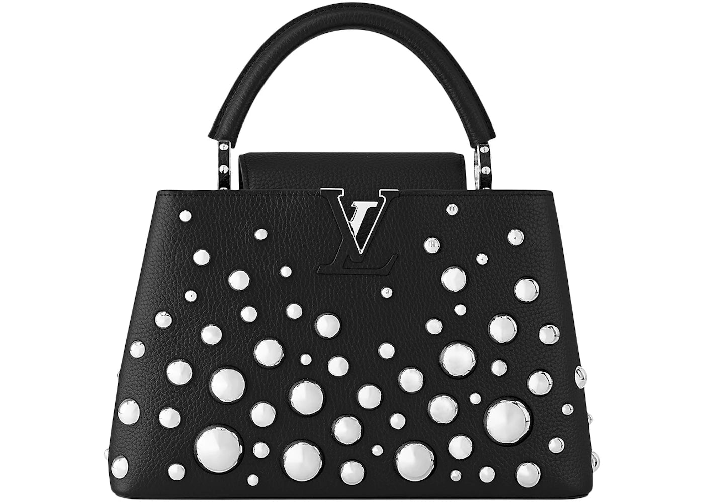 Louis Vuitton x Yayoi Kusama Capucine MM Black