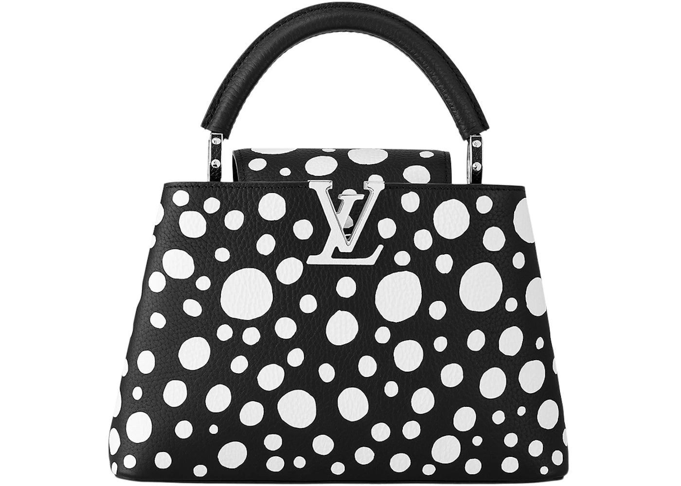 Louis Vuitton x Yayoi Kusama Capucines BB Black/White