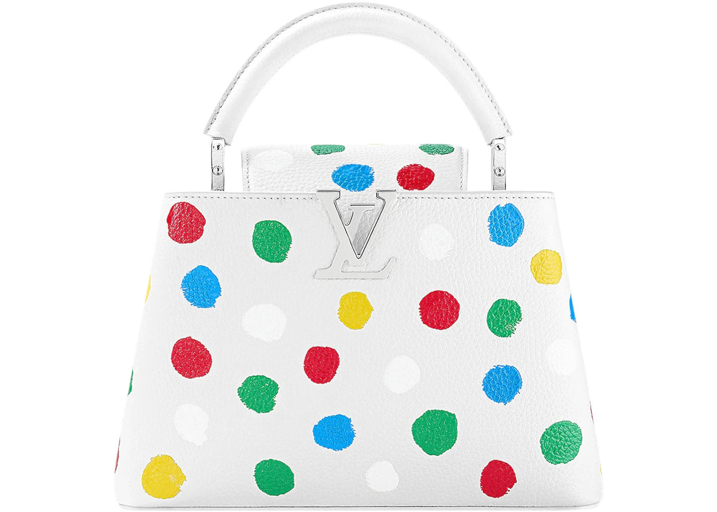 Louis Vuitton x Yayoi Kusama Capucines BB White