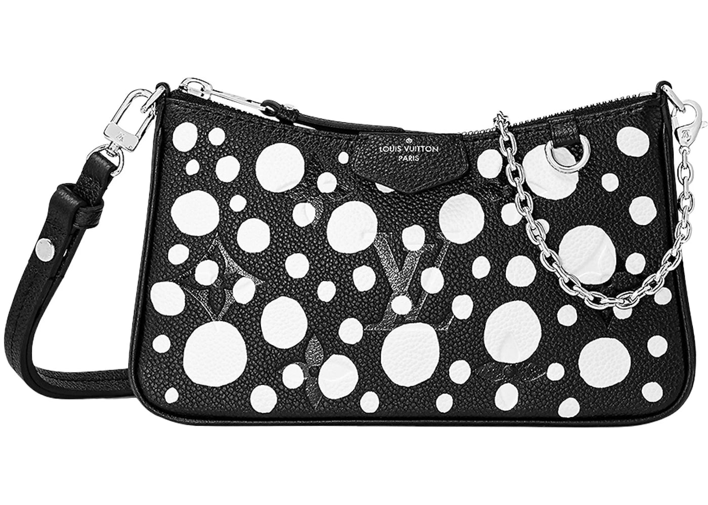 Louis Vuitton x Yayoi Kusama Easy Pouch On Strap Black/White