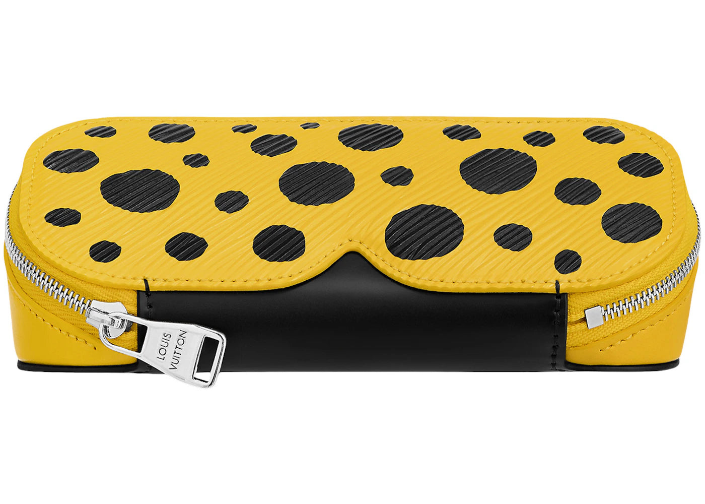 Louis Vuitton x Yayoi Kusama Infinity Dots GM Sunglasses Pouch Yellow/Black (GI0882)