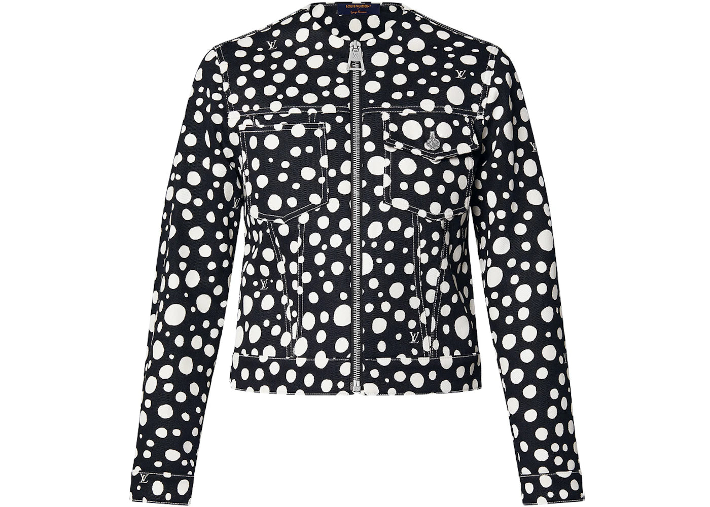 Louis Vuitton x Yayoi Kusama Infinity Dots Zip-Up Jacket Black/White