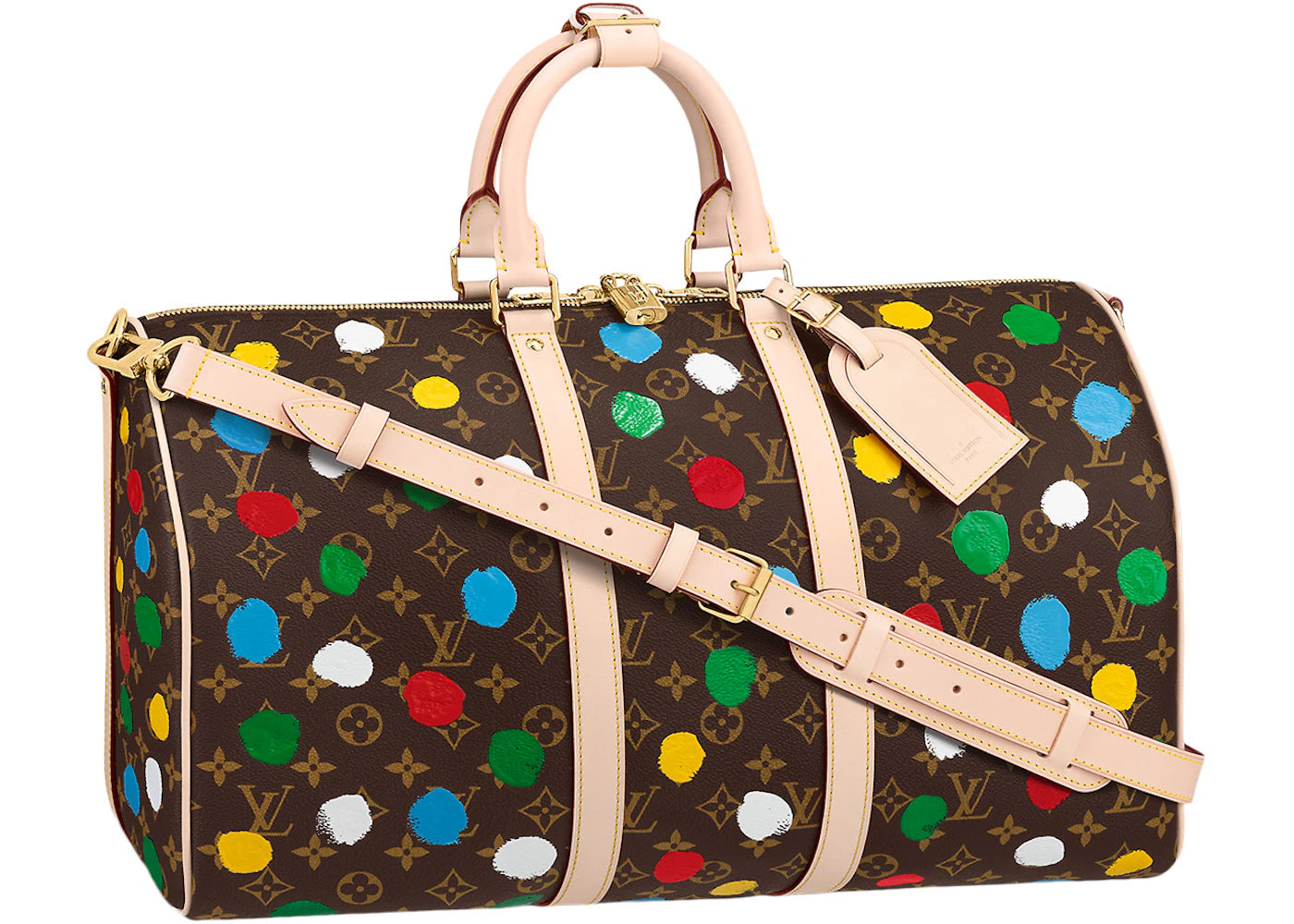Louis Vuitton x Yayoi Kusama Keepall 45 Monogram Multicolor