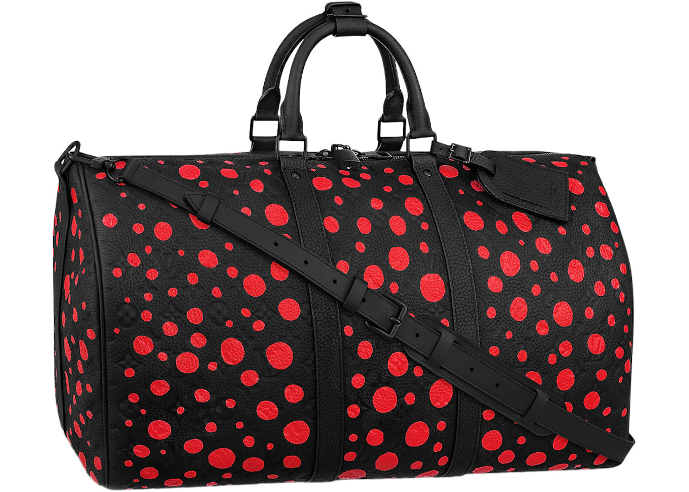 Louis Vuitton x Yayoi Kusama Keepall 50 Black/Red