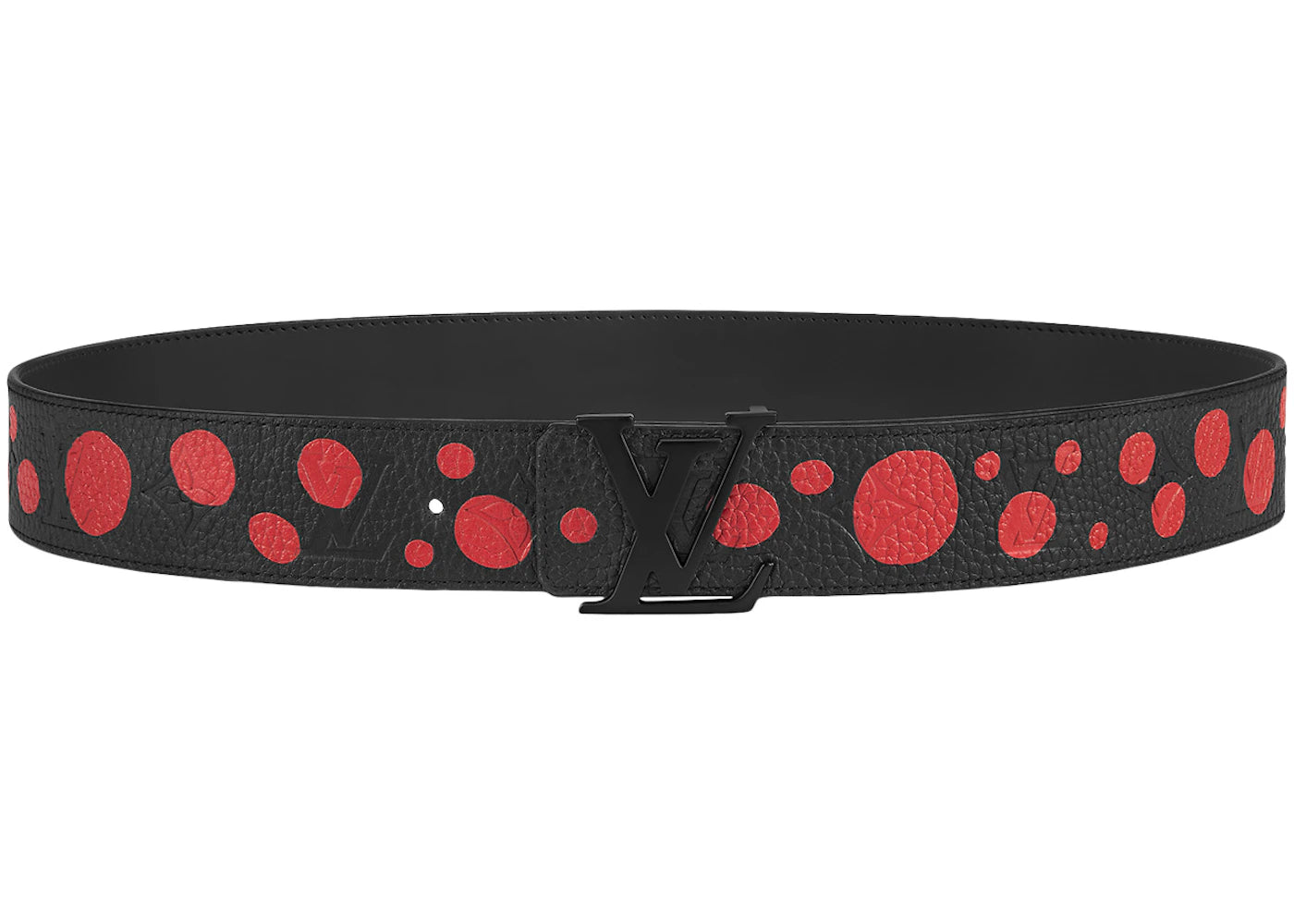 Louis Vuitton x Yayoi Kusama LV Initiales 40MM Reversible Belt Black/Red