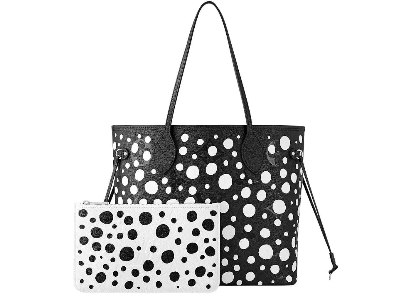 Louis Vuitton x Yayoi Kusama Neverfull MM Black/White