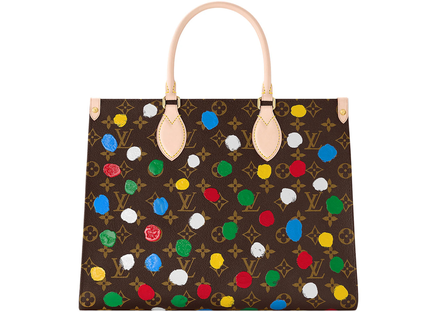 Louis Vuitton x Yayoi Kusama OnTheGo MM Monogram Multicolor