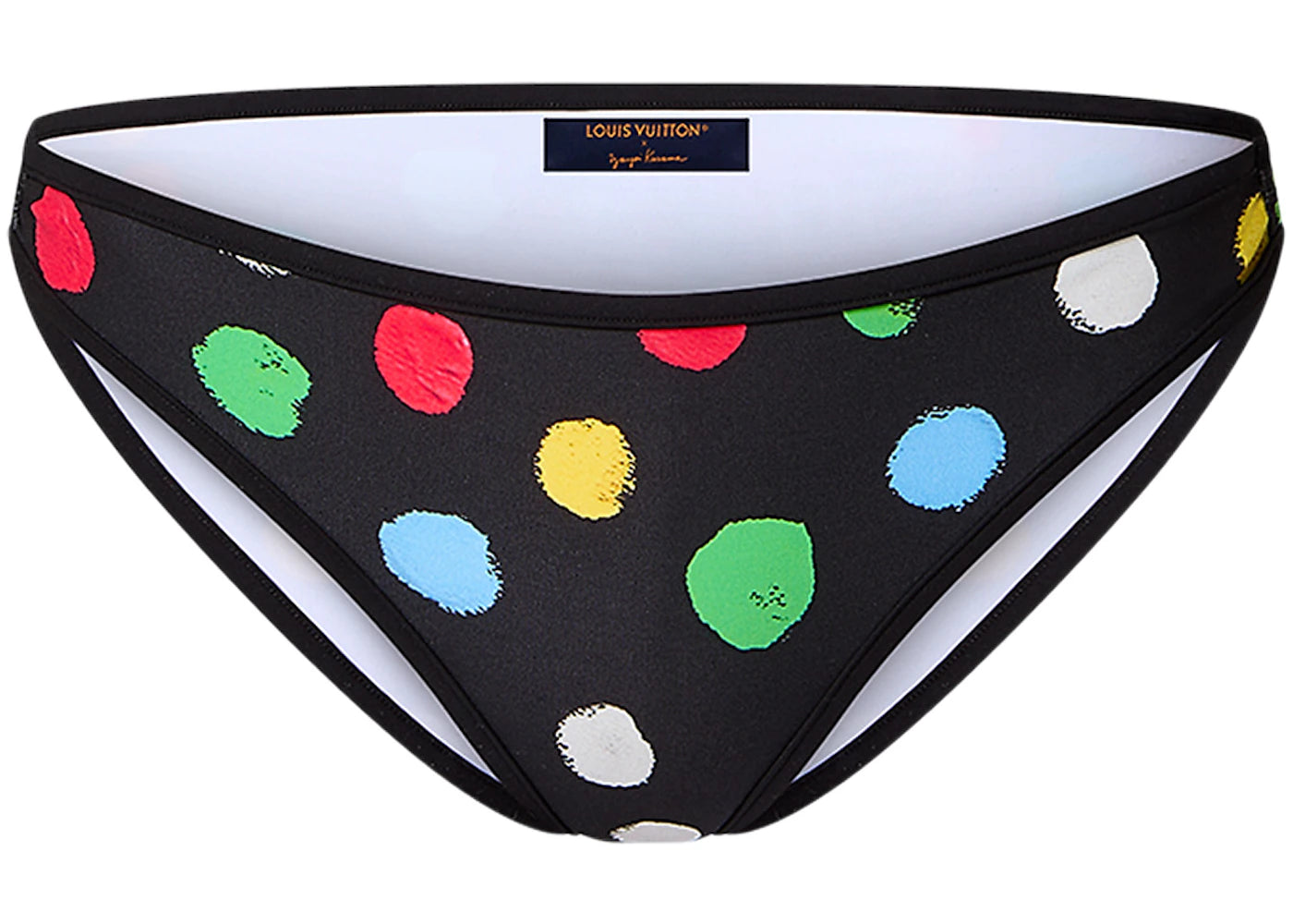 Louis Vuitton x Yayoi Kusama Painted Dots Bikini Bottoms Black
