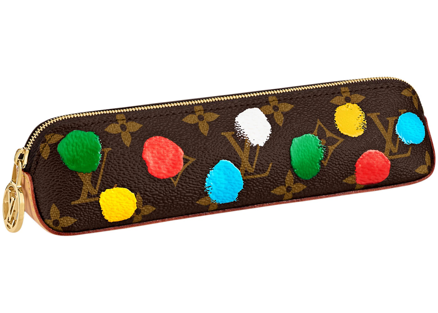 Louis Vuitton x Yayoi Kusama Painted Dots Elizabeth Pencil Pouch Monogram Multicolor