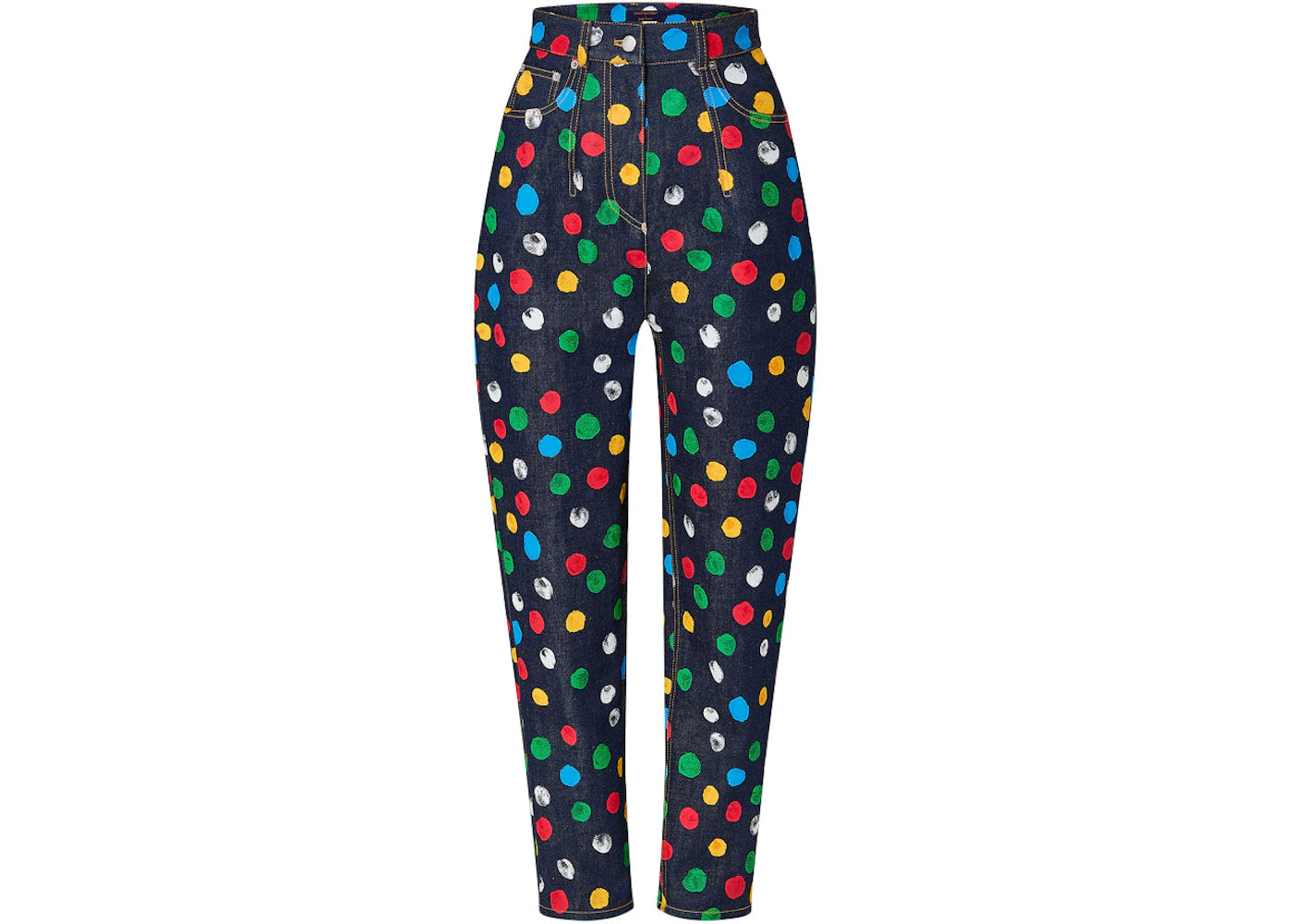 Louis Vuitton x Yayoi Kusama Painted Dots Jeans Indigo/Blue