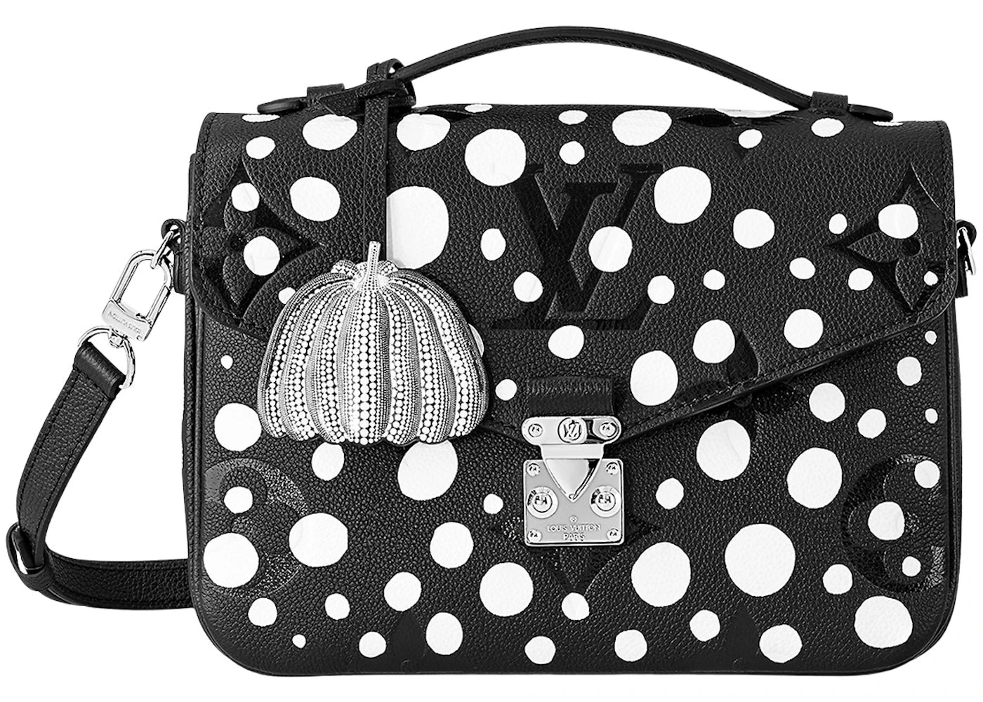 Louis Vuitton x Yayoi Kusama Pochette Metis Black/White