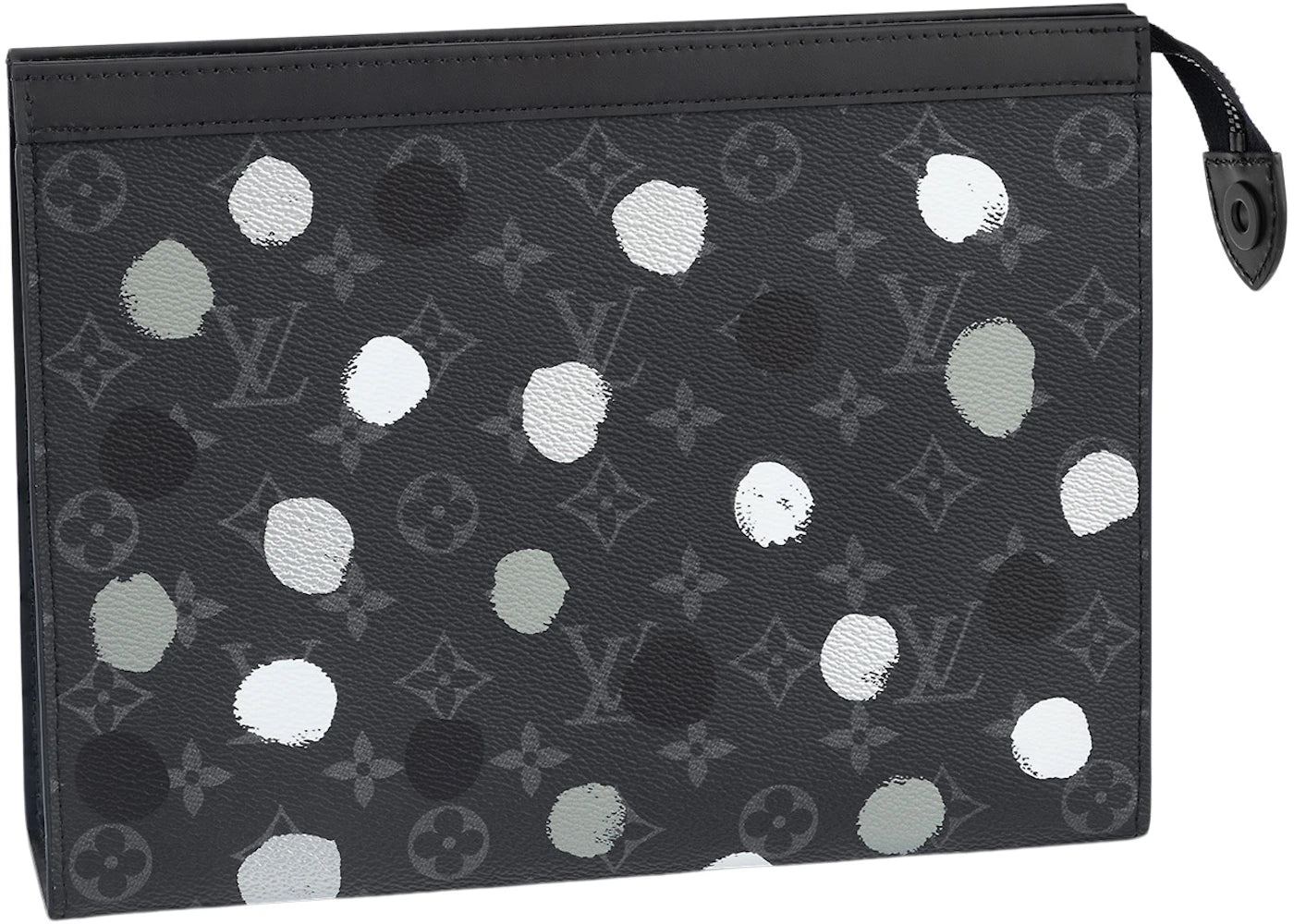 Louis Vuitton x Yayoi Kusama Pochette Voyage Monogram Eclipse Black/Silver