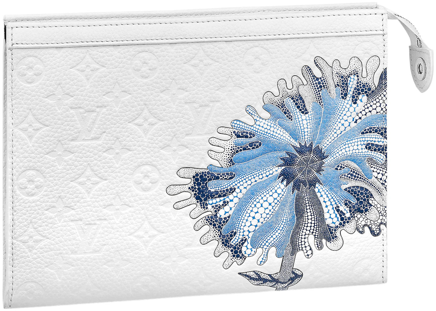 Louis Vuitton x Yayoi Kusama Pochette Voyage White