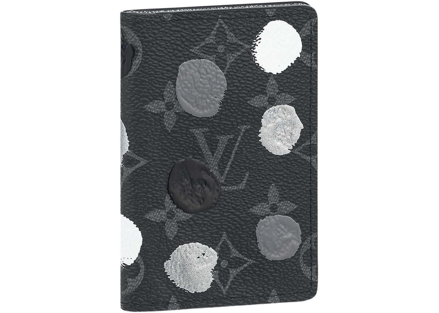 Louis Vuitton x Yayoi Kusama Pocket Organizer Monogram Eclipse Black/Silver