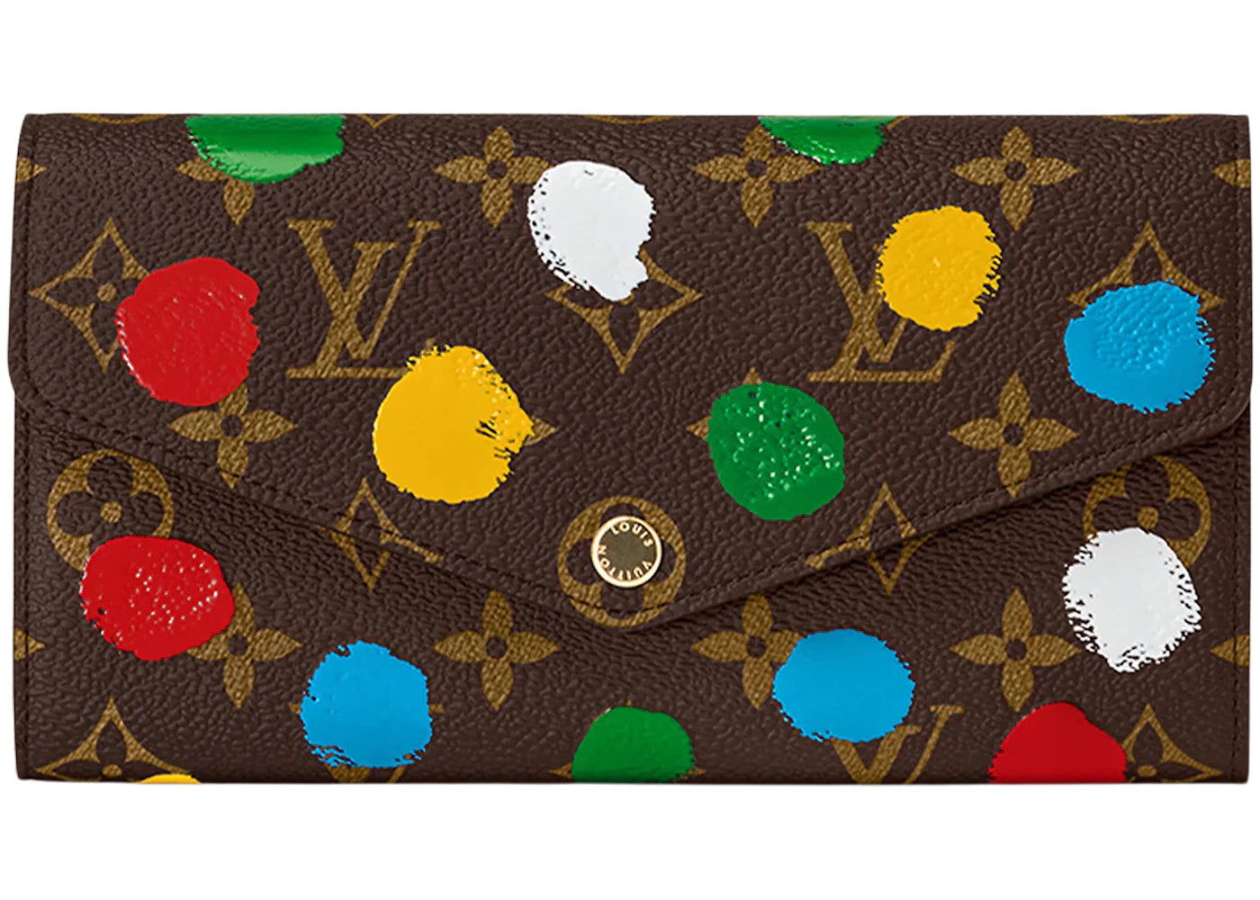 Louis Vuitton x Yayoi Kusama Sarah Wallet Monogram Multicolor