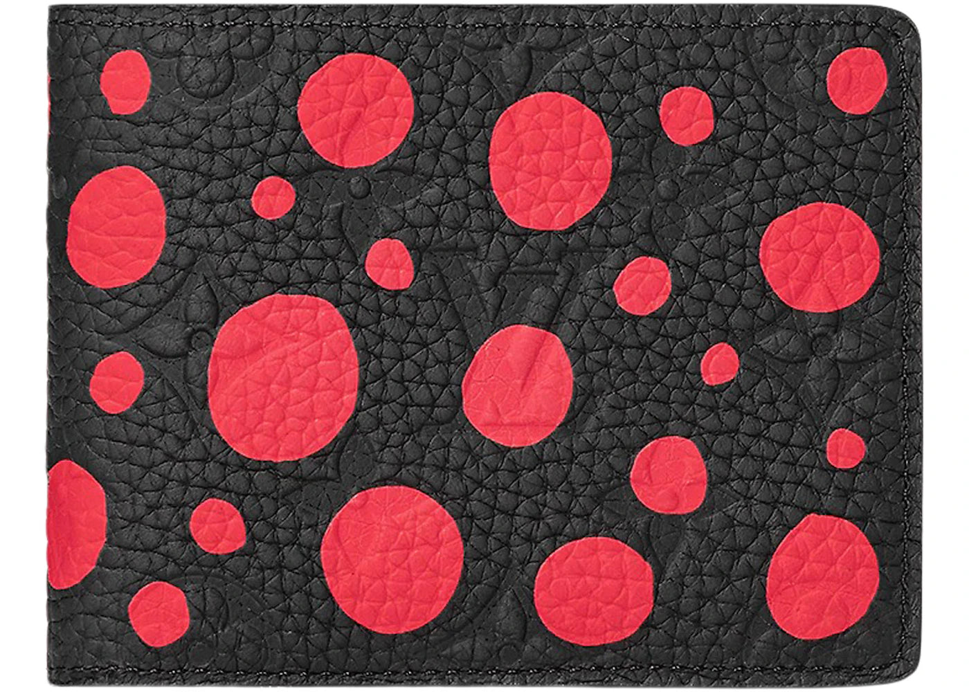 Louis Vuitton x Yayoi Kusama Slender Wallet Black/Red