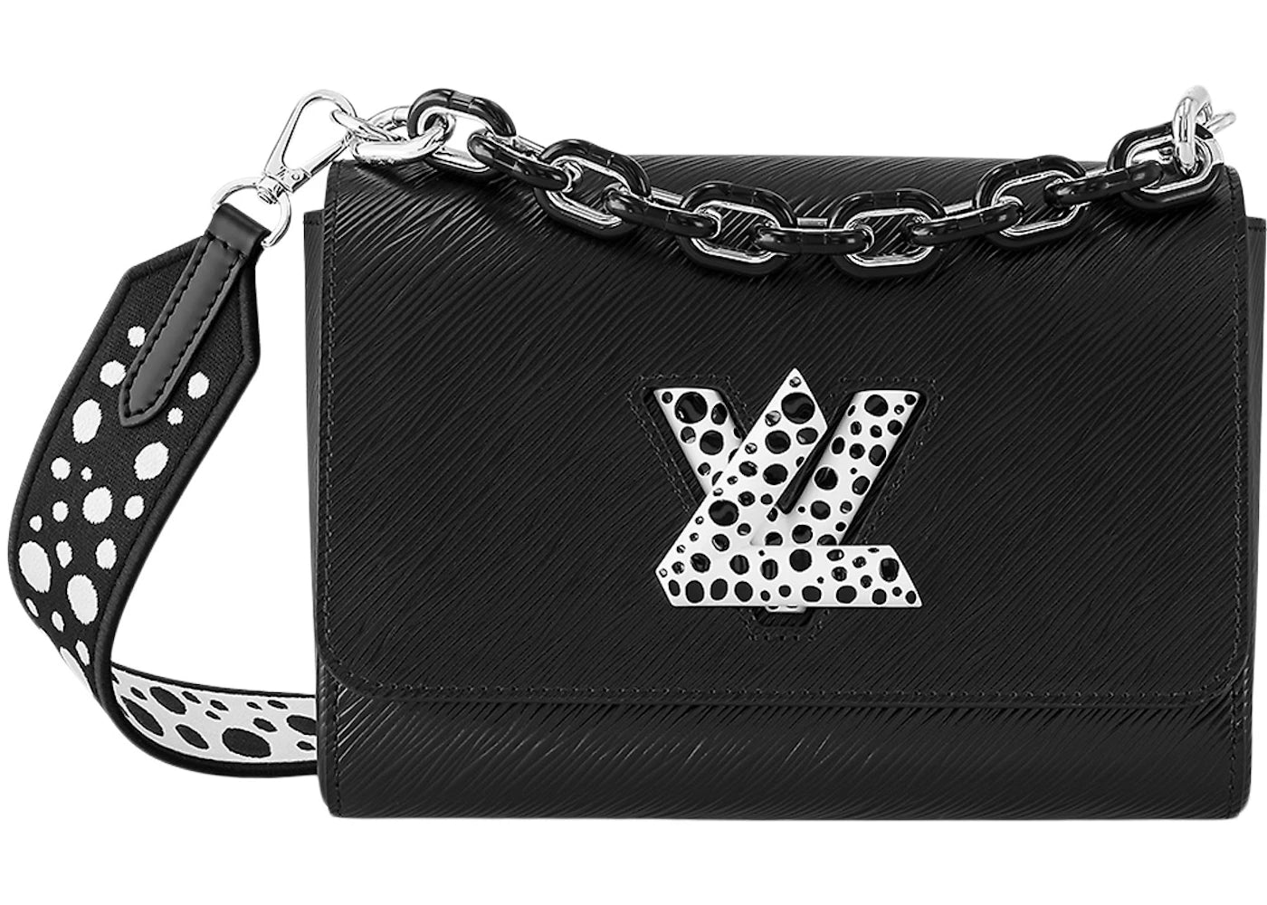 Louis Vuitton x Yayoi Kusama Twist MM Black