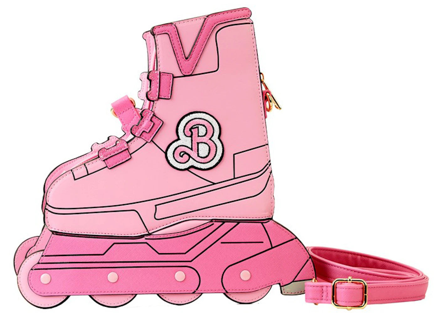 Loungefly Barbie The Movie Roller Skate AMC Exclusive Crossbody Bag