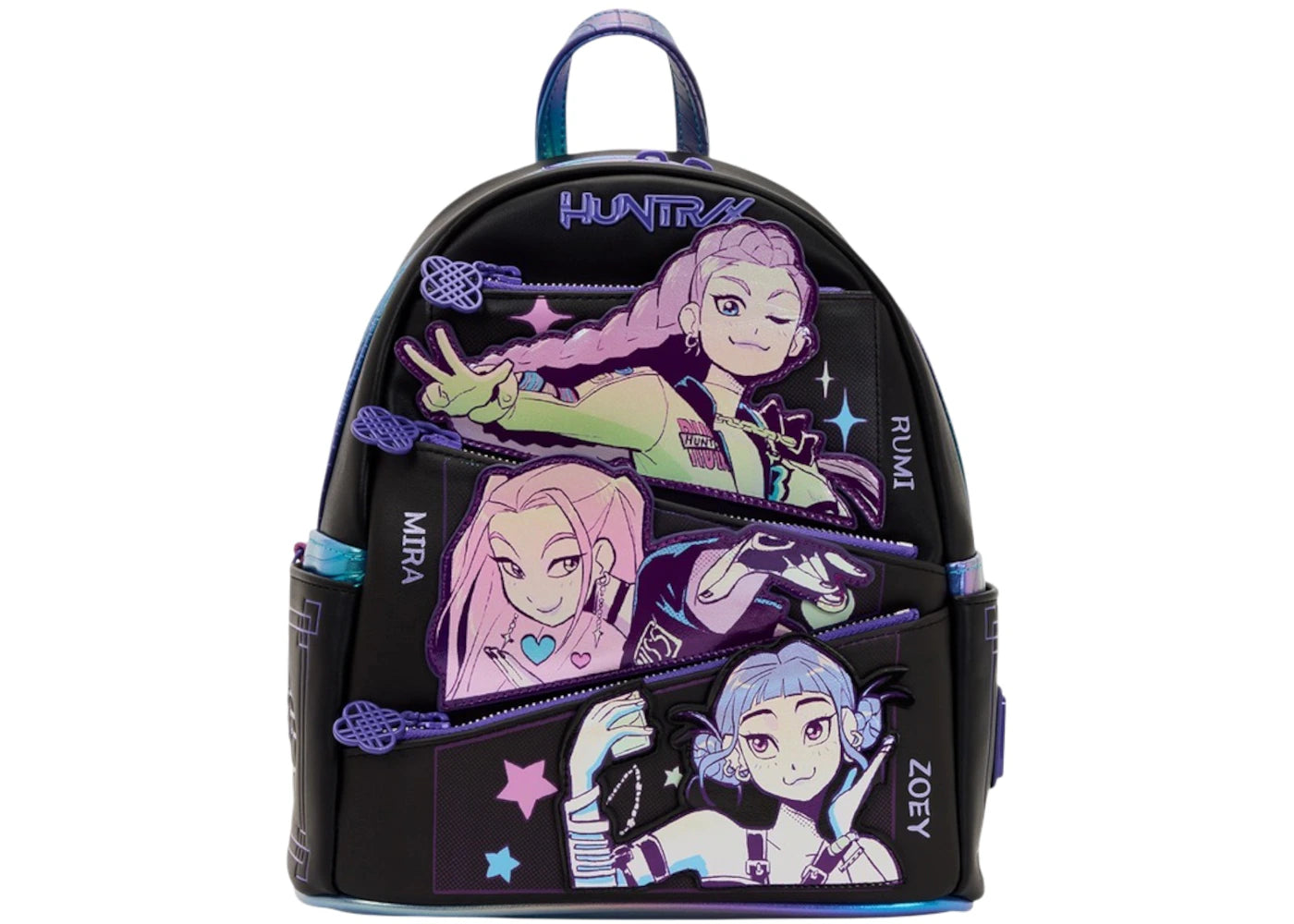 Loungefly HUNTR/X with Photo Card Charm Min Backpack