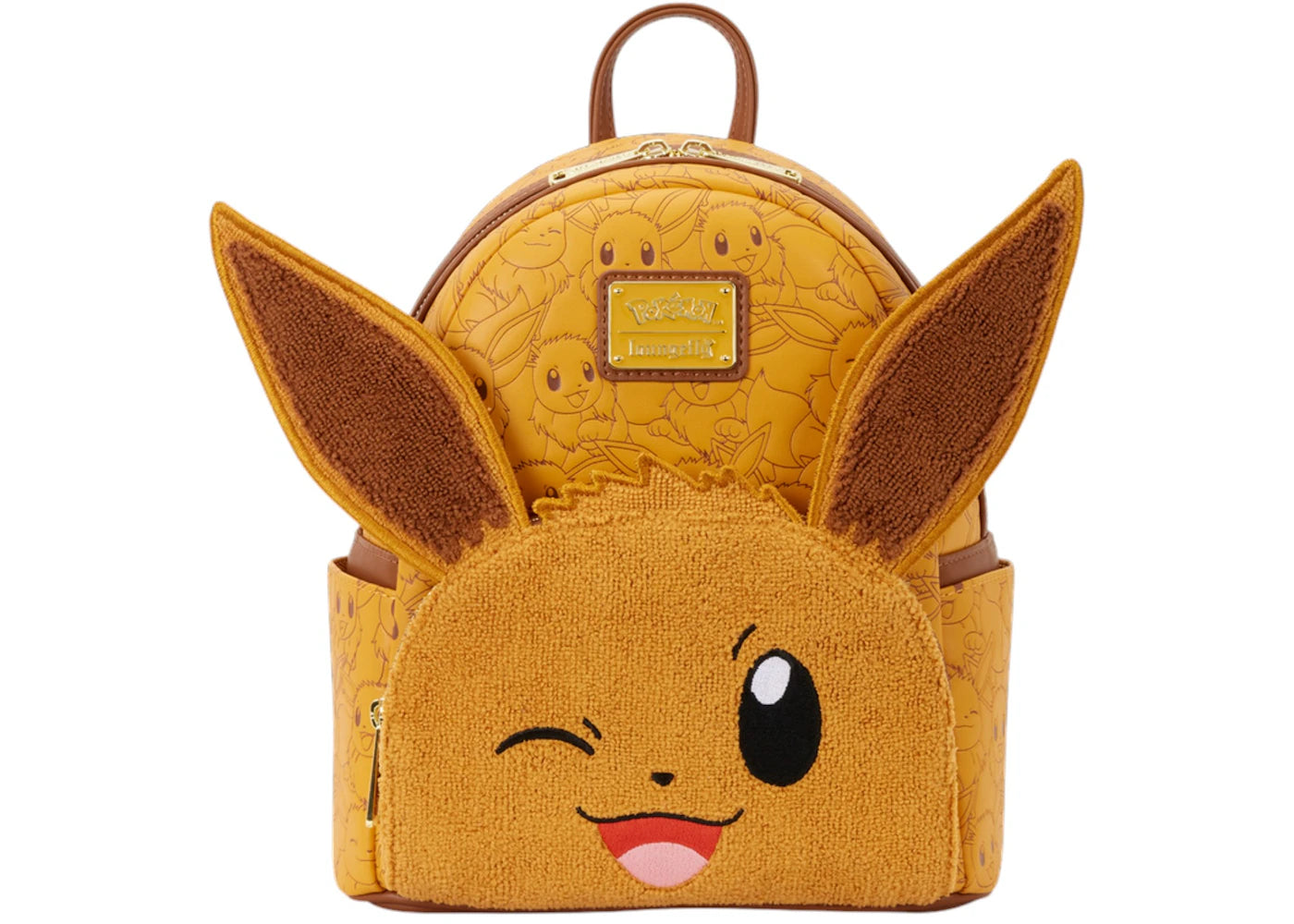 Loungefly Pokémon Eevee Cosplay Mini Backpack Brown