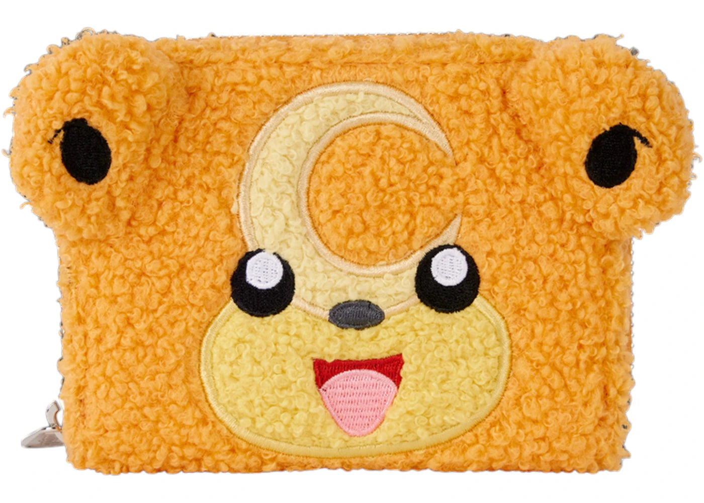 Loungefly Pokémon Teddiursa Limited Edition Sherpa Cosplay Zip Around Wallet Brown