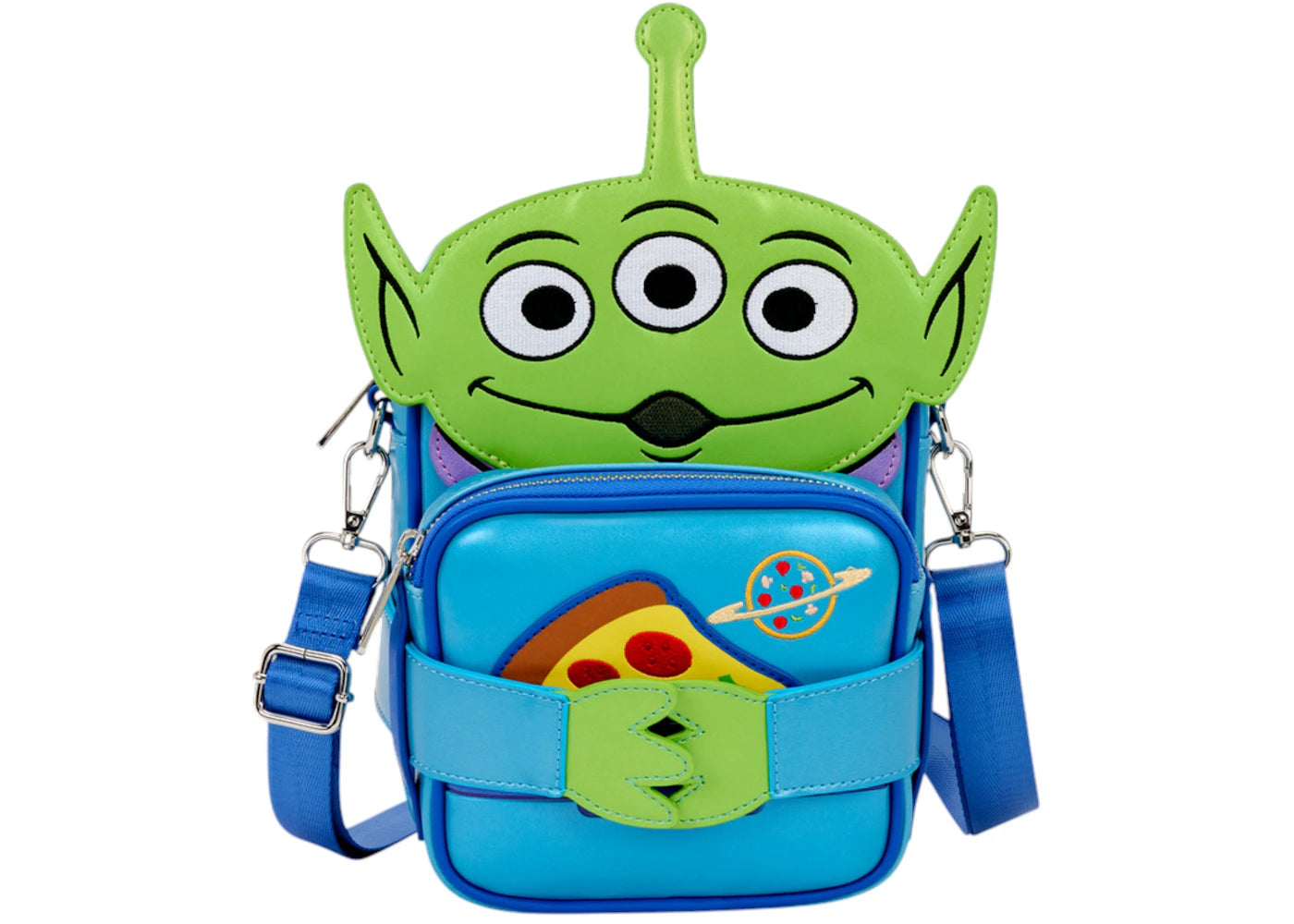 Loungefly Toy Story 30th Anniversary Aliens Crossbuddies Cosplay Crossbody Bag Multicolor