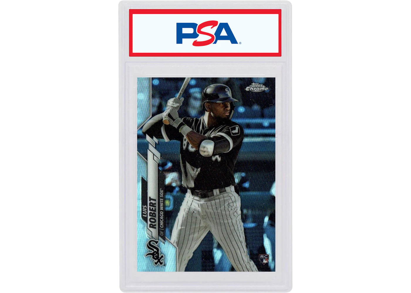 Luis Robert 2020 Topps Chrome Rookie Refractor #60 (PSA or BGS Graded)