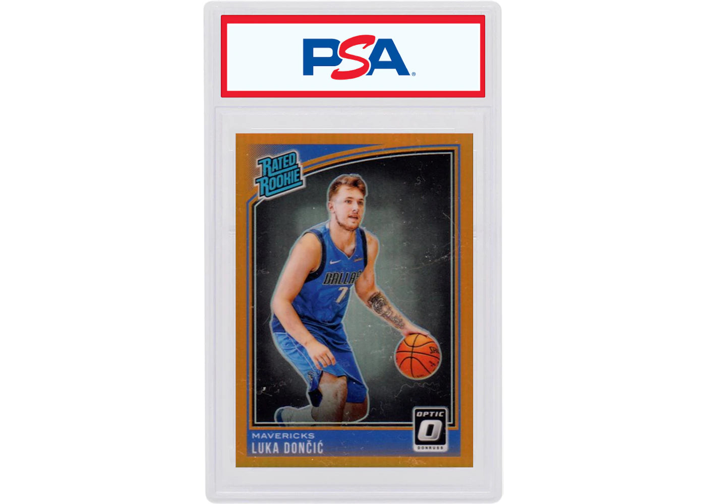 Luka Doncic 2018 Donruss Optic Rookie Orange /199 #177 (PSA or BGS Graded)