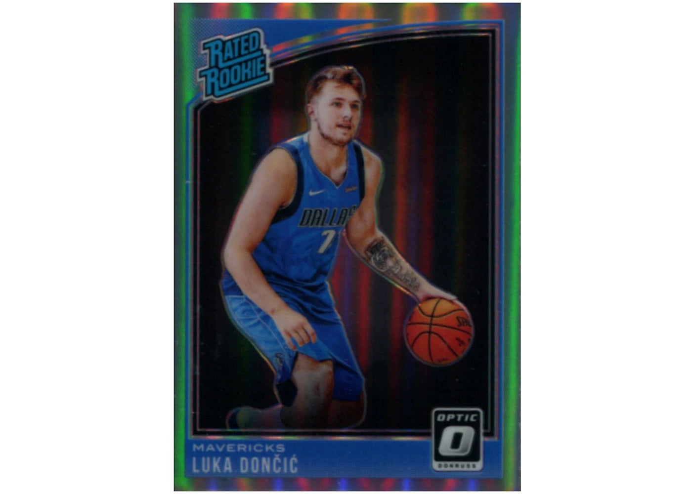 Luka Doncic 2018 Panini Donruss Optic Rookie Holo #177 (Ungraded)