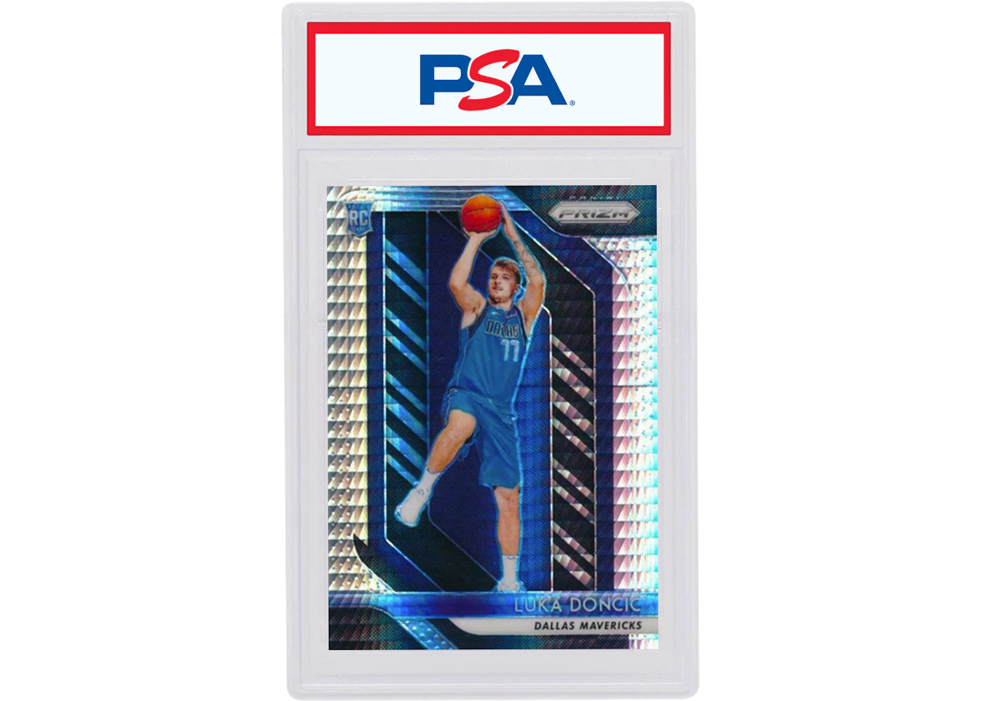 Luka Doncic 2018 Panini Prizm Rookie Hyper #280 (PSA or BGS Graded)