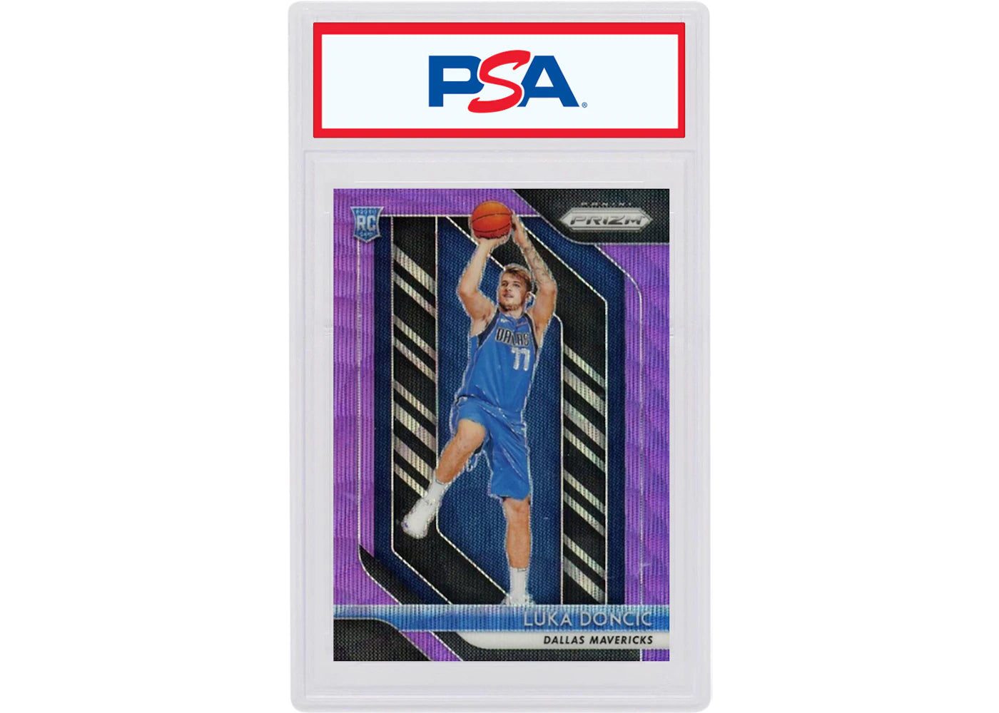 Luka Doncic 2018 Panini Prizm Rookie Purple Wave #280 (PSA or BGS Graded)