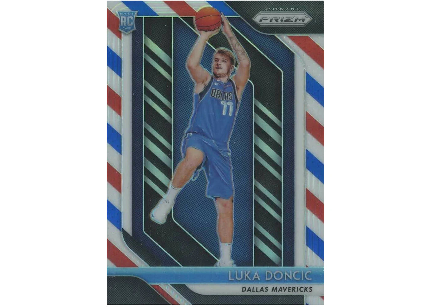 Luka Doncic 2018 Panini Prizm Rookie Red/White/Blue #280 (Ungraded)