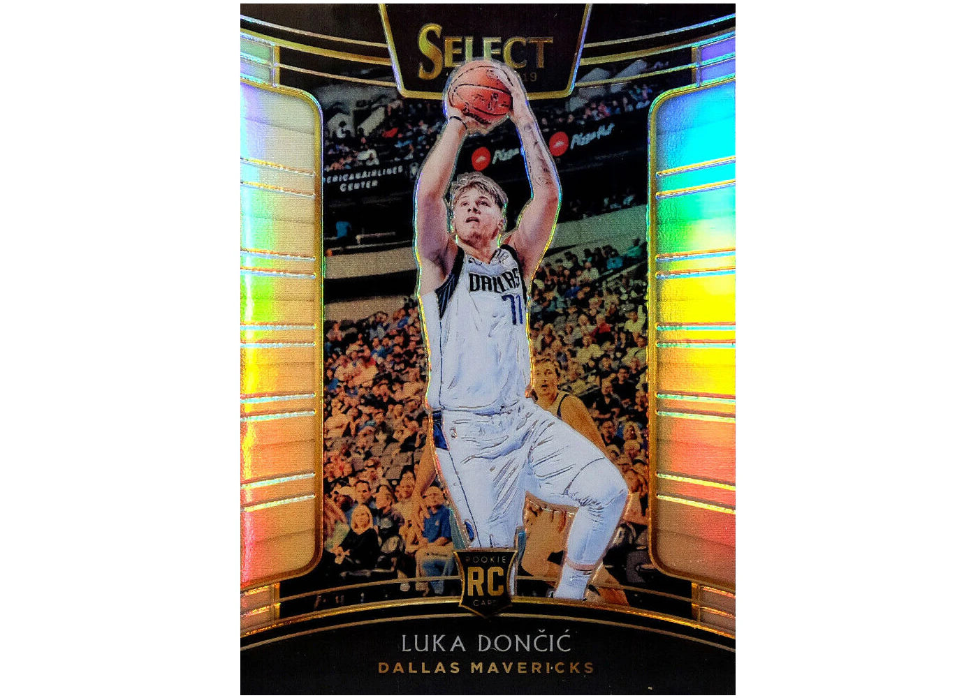 Luka Doncic 2018 Panini Select Concourse Rookie Silver #25 (Ungraded)