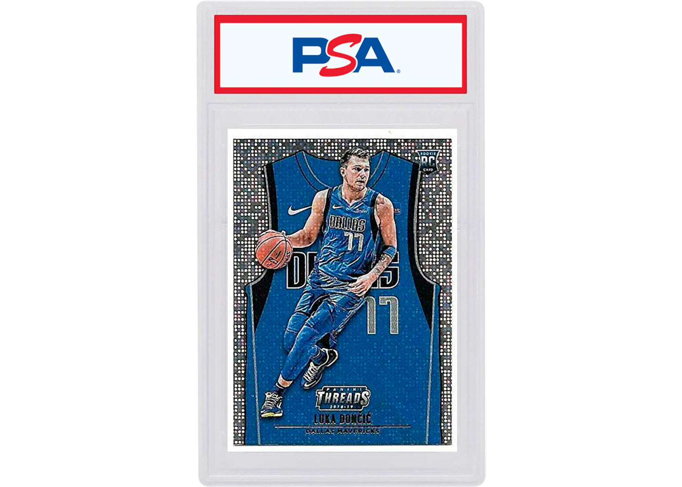 Luka Doncic 2018 Panini Threads Rookie Dazzle #141 (PSA or BGS Graded)