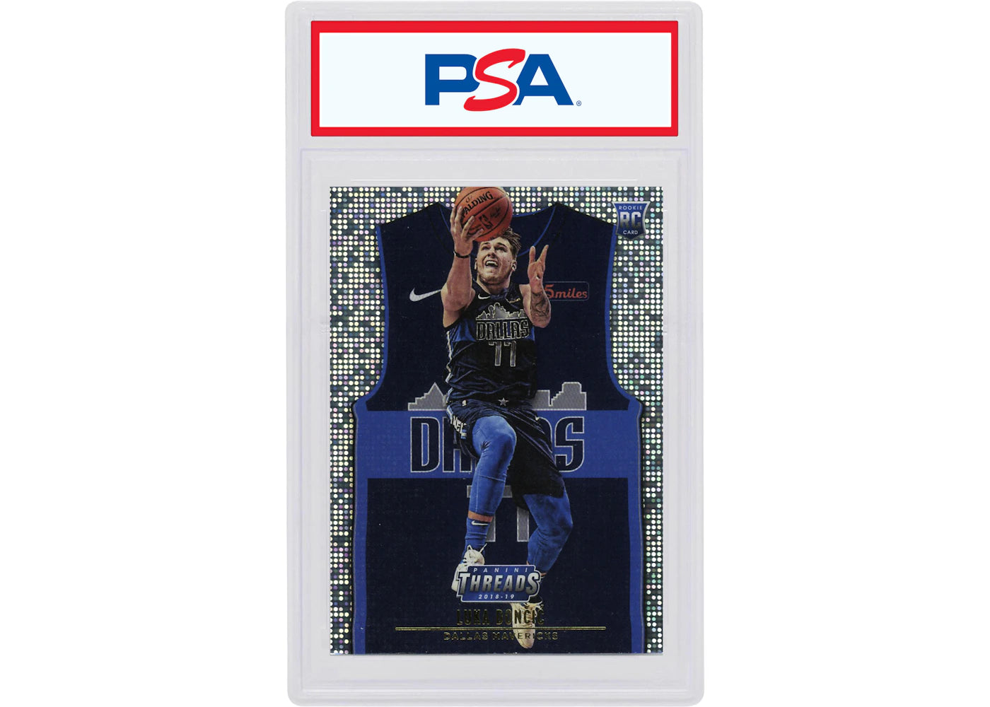 Luka Doncic 2018 Panini Threads Rookie Dazzle #181 (PSA or BGS Graded)
