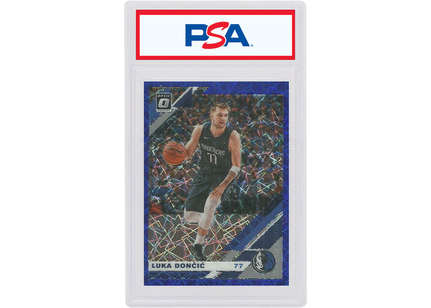 Luka Doncic 2019 Donruss Optic Blue Velocity #16 (PSA or BGS Graded)