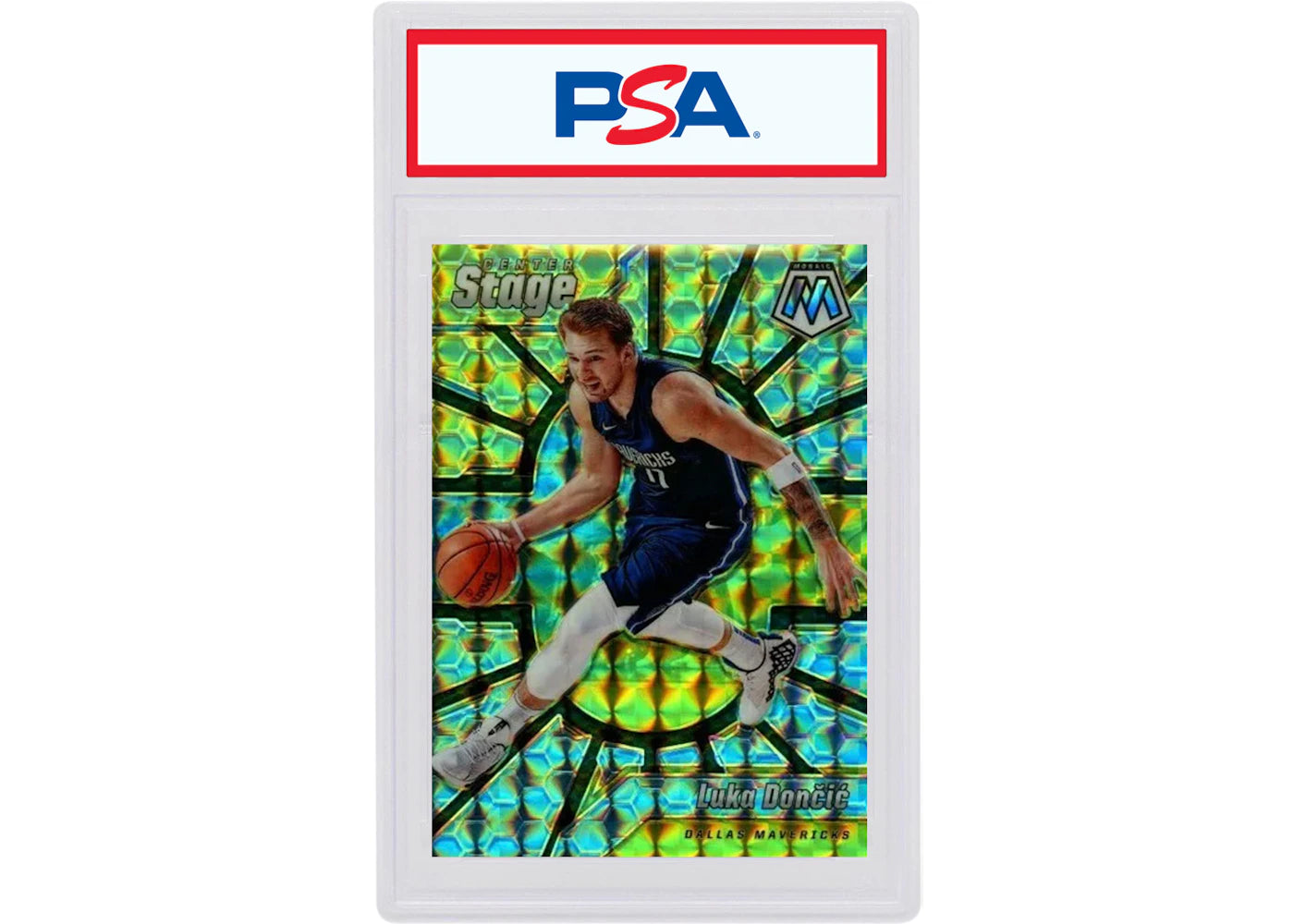 Luka Doncic 2019 Panini Mosaic Center Stage #17 (PSA or BGS Graded)