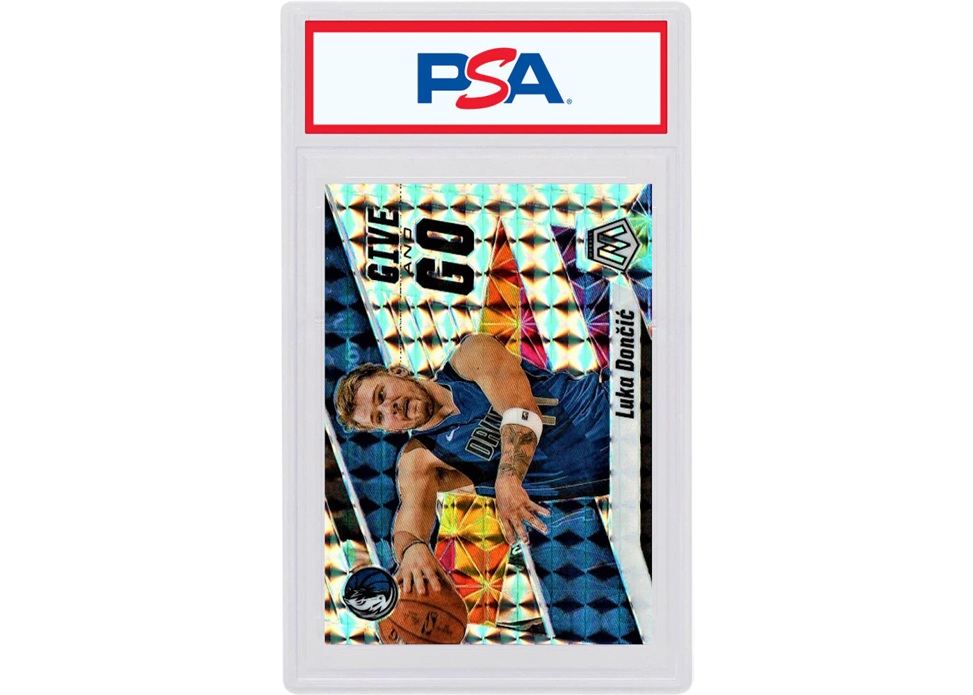Luka Doncic 2019 Panini Mosaic Give and Go Mosaic #10 (PSA or BGS Graded)