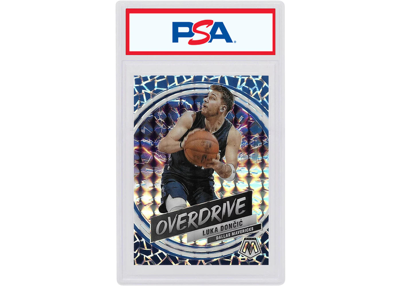 Luka Doncic 2019 Panini Mosaic Overdrive #25 (PSA or BGS Graded)