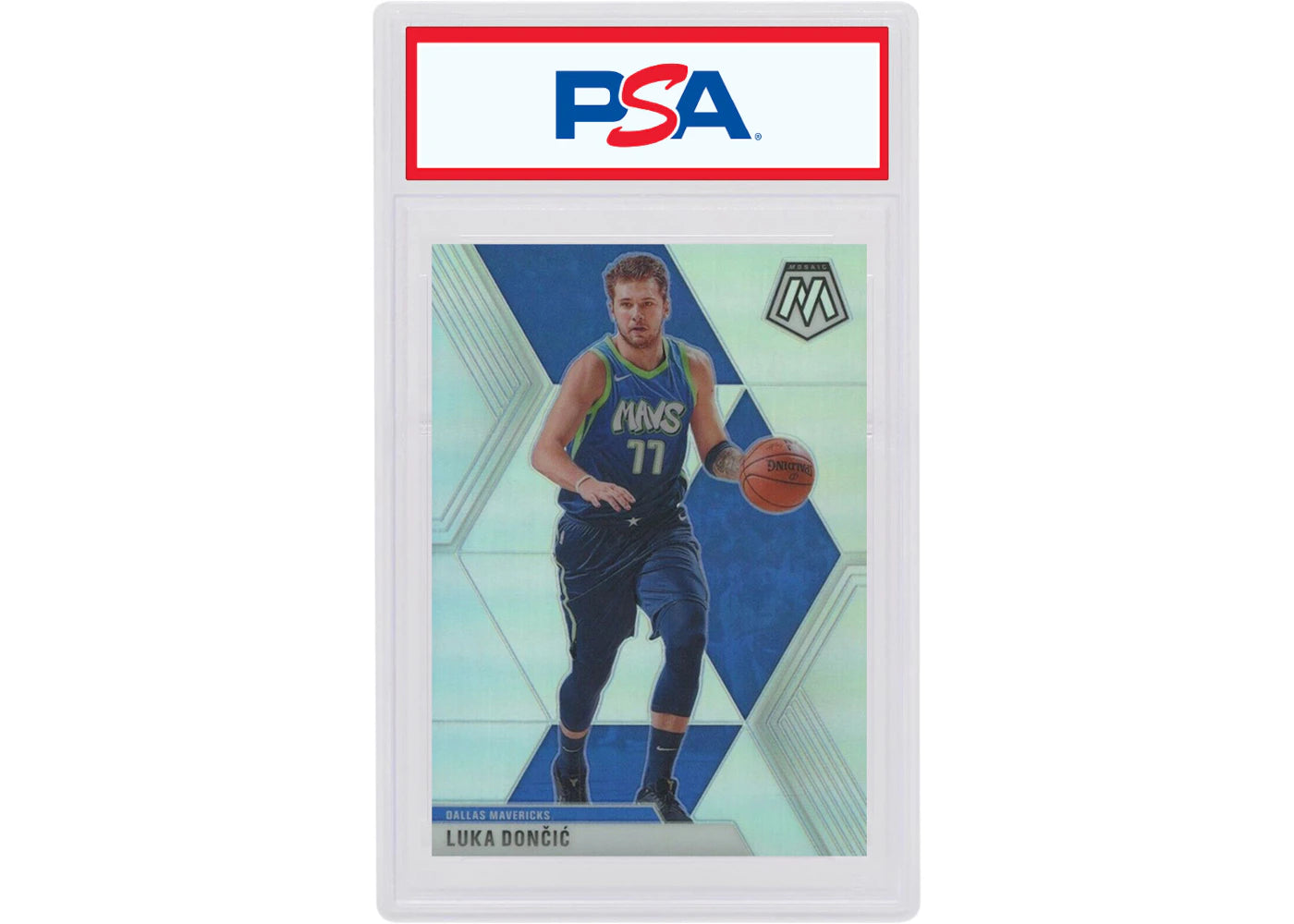 Luka Doncic 2019 Panini Mosaic Silver #44 (PSA or BGS Graded)