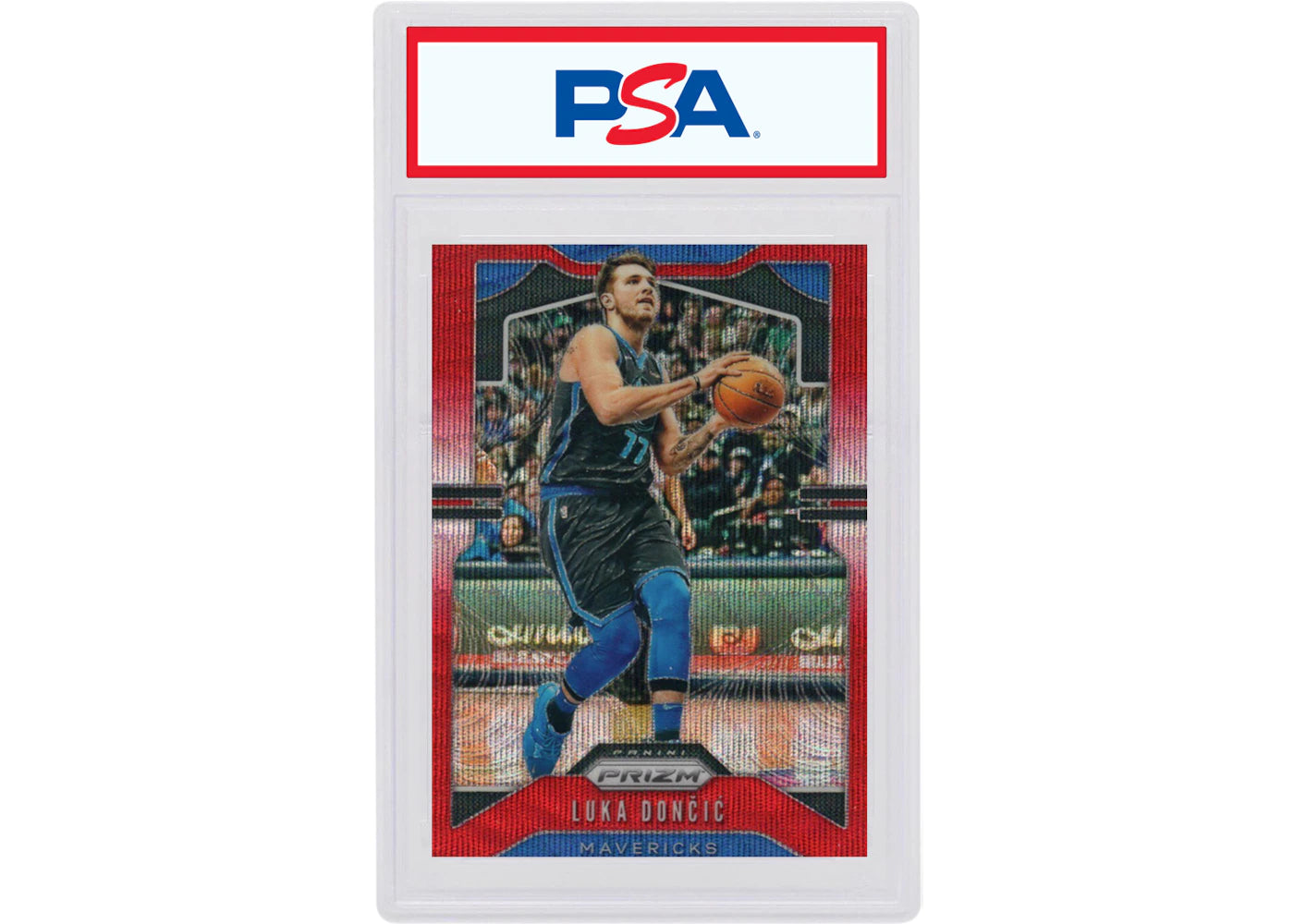Luka Doncic 2019 Panini Prizm Ruby Wave #75 (PSA or BGS Graded)