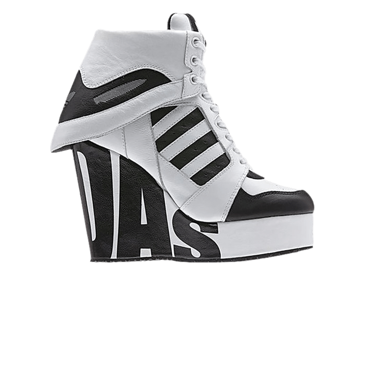 adidas JS Streetball Platform Jeremy Scott White Black (Women's)