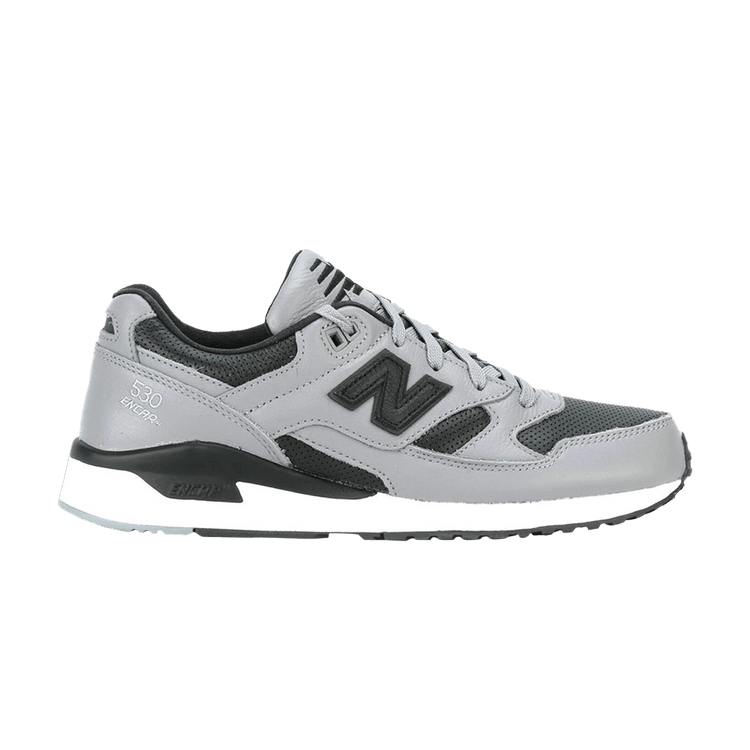 New Balance 530 Lux Leather Steel Grey Black