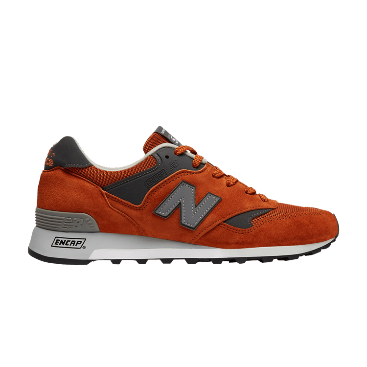 New Balance 577 MiUK Burnt Orange Dark Grey